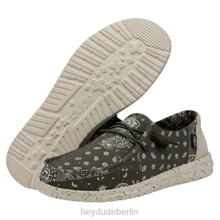 Wendy-Patch Hey Dude Männer 8JFX163 Schuhe Geo-Bandana-Armee