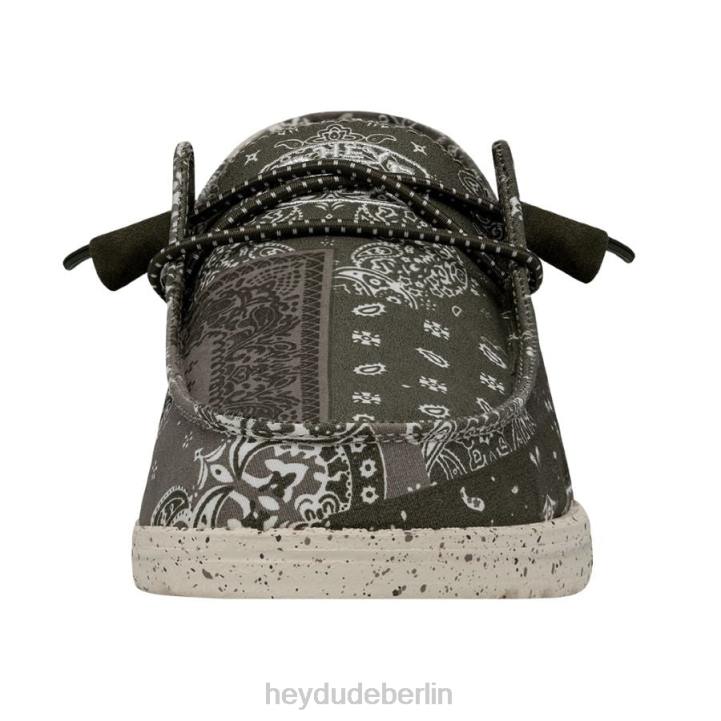 Wendy-Patch Hey Dude Männer 8JFX163 Schuhe Geo-Bandana-Armee