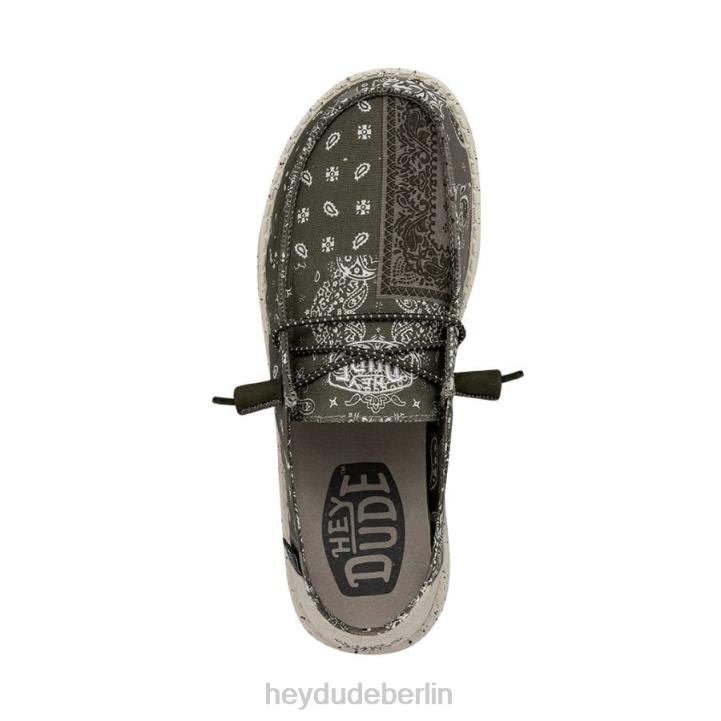 Wendy-Patch Hey Dude Männer 8JFX163 Schuhe Geo-Bandana-Armee