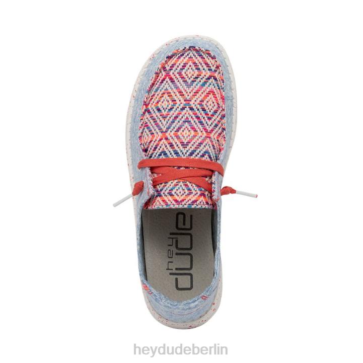 Wendy Playa Fiesta Hey Dude Männer 8JFX184 Schuhe Rojo