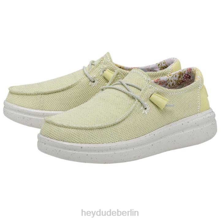 Wendy Rise Stretch Hey Dude Männer 8JFX159 Schuhe Zitrone