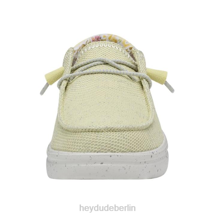 Wendy Rise Stretch Hey Dude Männer 8JFX159 Schuhe Zitrone