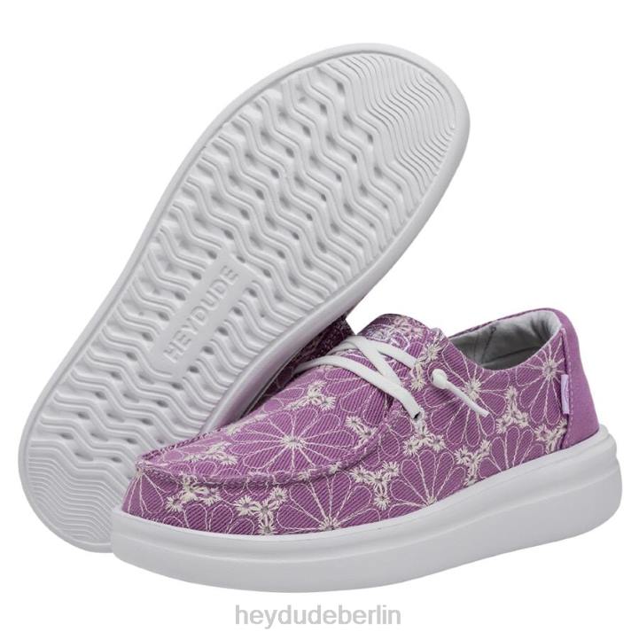 Wendy Rise Öse Hey Dude Männer 8JFX150 Schuhe violett