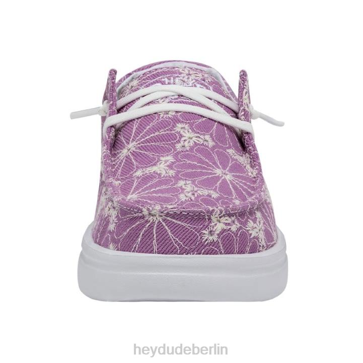 Wendy Rise Öse Hey Dude Männer 8JFX150 Schuhe violett