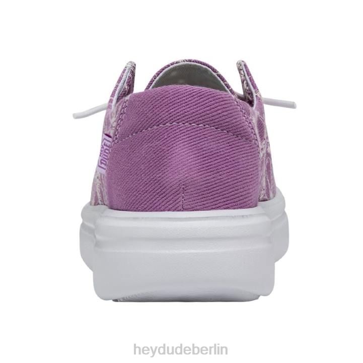 Wendy Rise Öse Hey Dude Männer 8JFX150 Schuhe violett