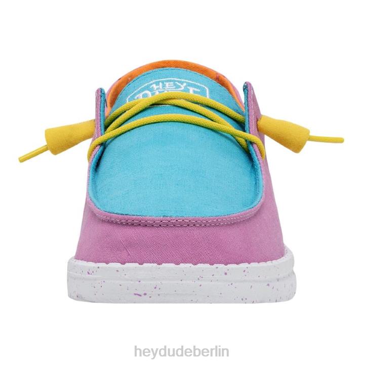 Wendy Slub Canvas Hey Dude Männer 8JFX30 Schuhe Block