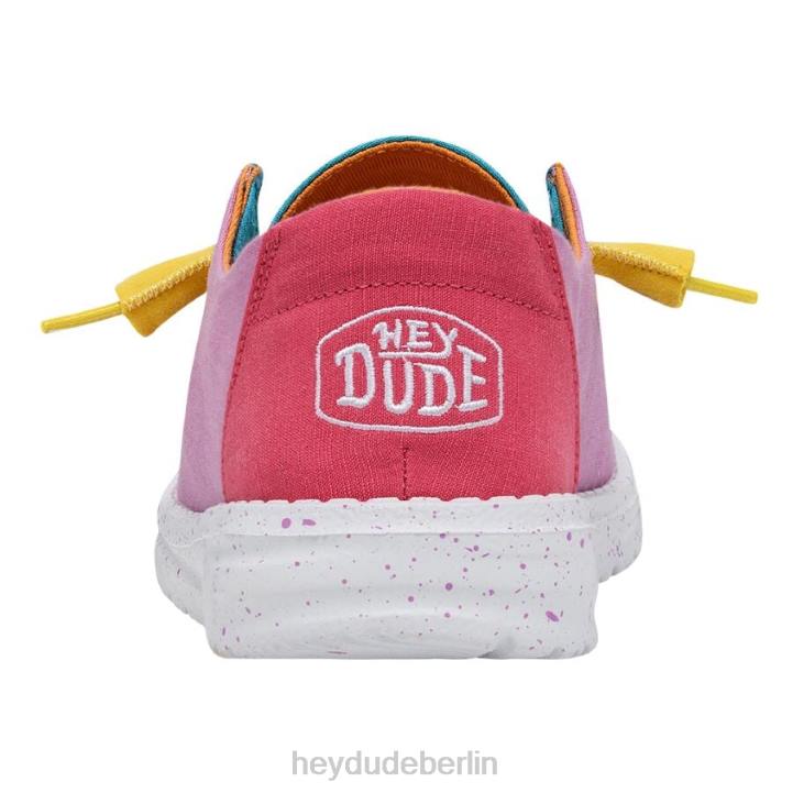 Wendy Slub Canvas Hey Dude Männer 8JFX30 Schuhe Block