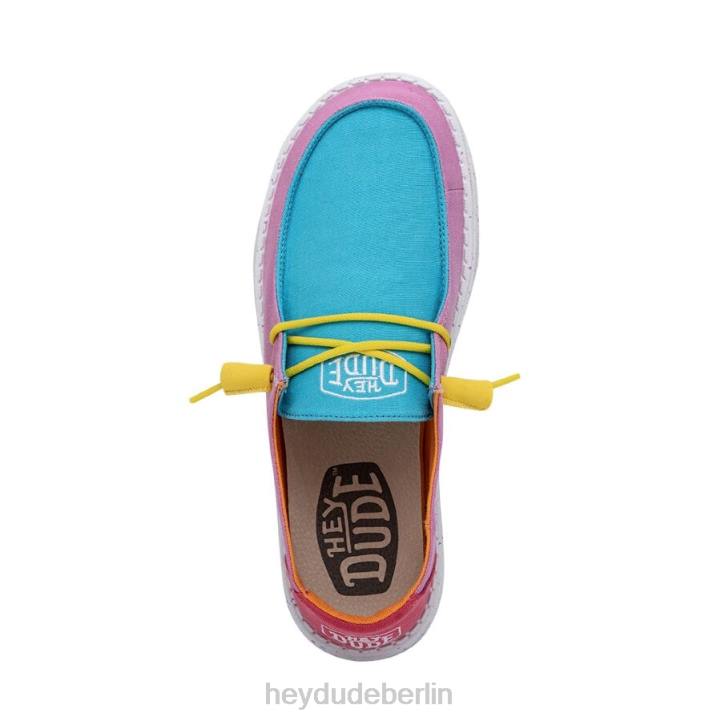 Wendy Slub Canvas Hey Dude Männer 8JFX30 Schuhe Block
