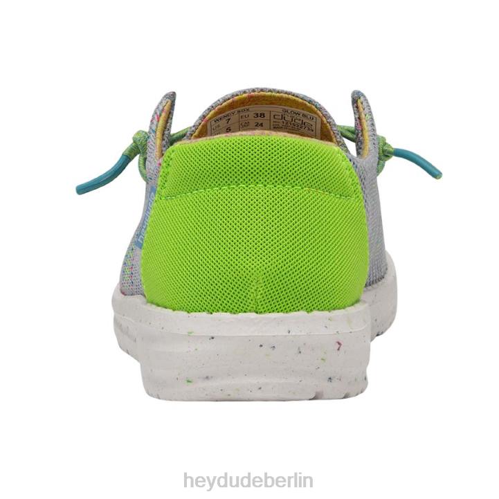 Wendy Sox Glow Hey Dude Männer 8JFX49 Schuhe blau