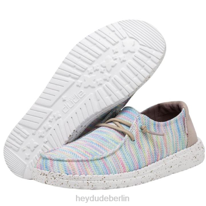 Wendy Sox Hey Dude Männer 8JFX39 Schuhe Auroraweiß