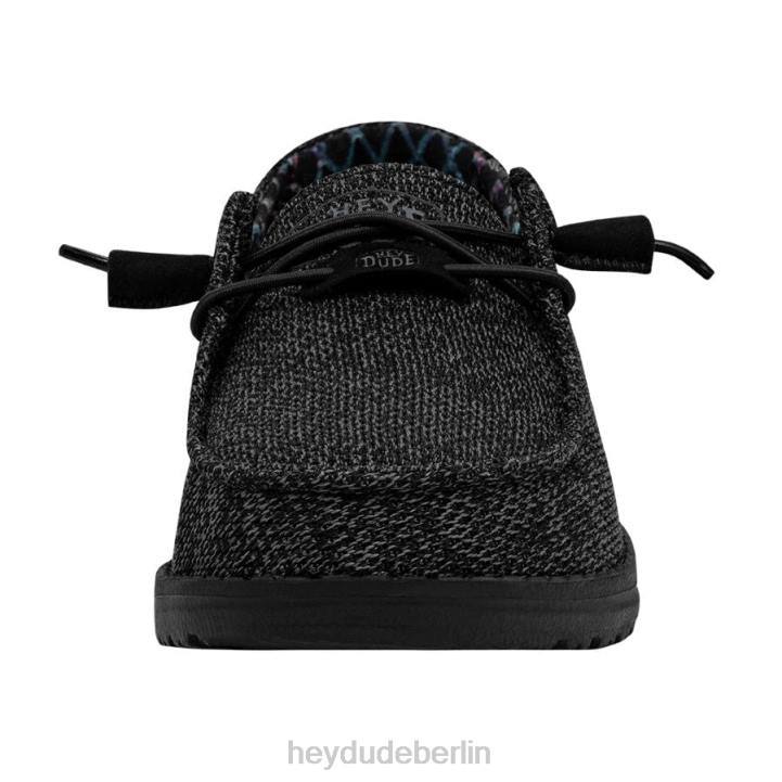 Wendy Sox Mikro Hey Dude Männer 8JFX50 Schuhe total schwarz