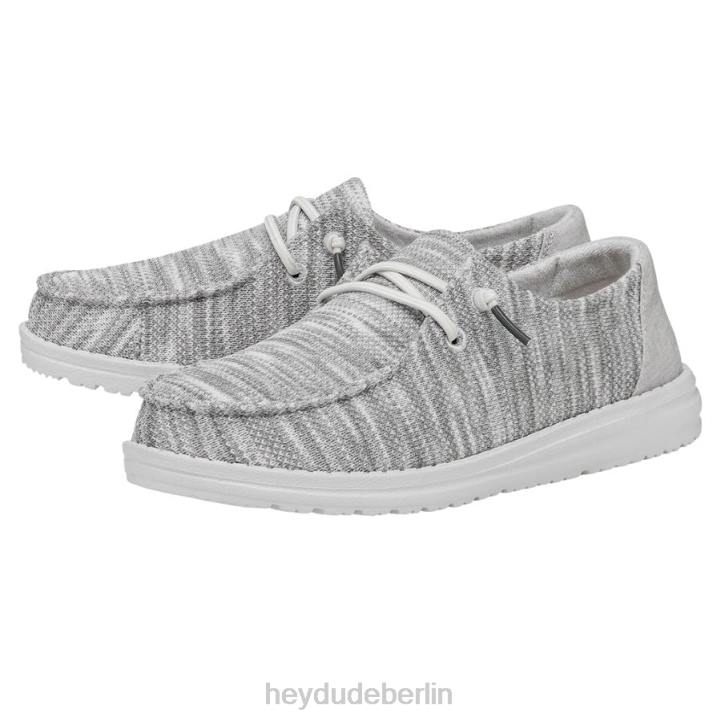 Wendy Sox breit Hey Dude Männer 8JFX111 Schuhe Gletschergrau