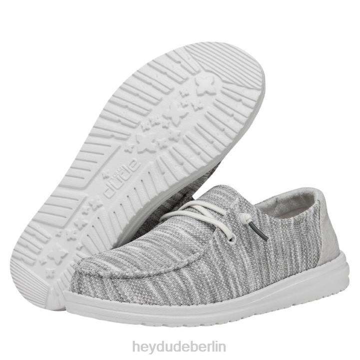 Wendy Sox breit Hey Dude Männer 8JFX111 Schuhe Gletschergrau