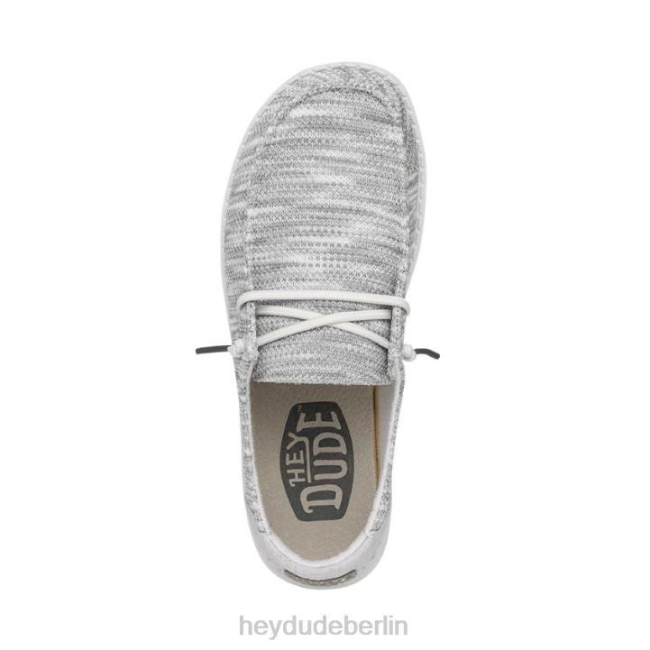 Wendy Sox breit Hey Dude Männer 8JFX111 Schuhe Gletschergrau