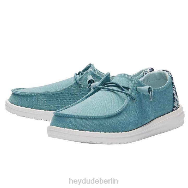 Wendy Stretch-Fleece Hey Dude Männer 8JFX186 Schuhe Meeresblau