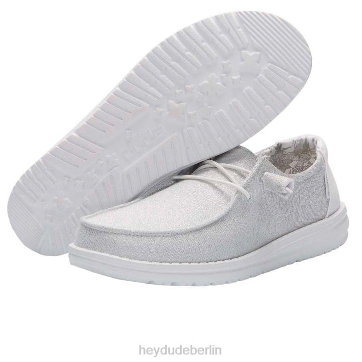 Wendy Stretch Hey Dude Männer 8JFX124 Schuhe strahlend weiß