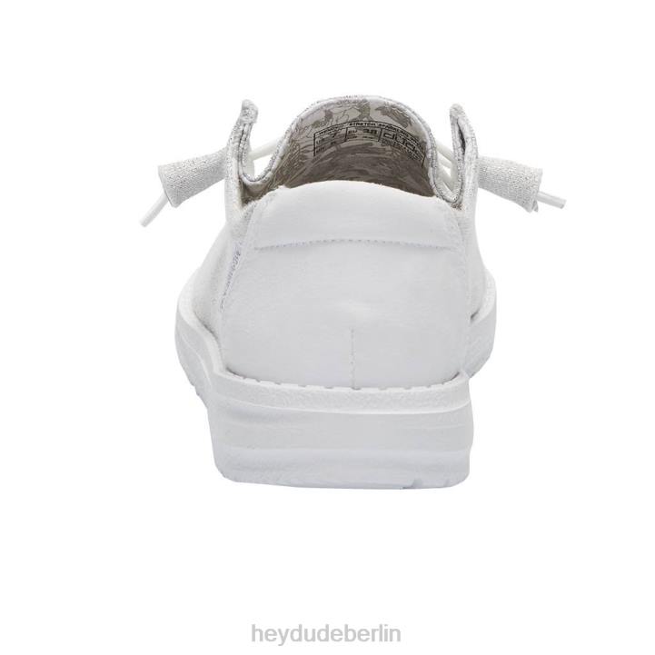 Wendy Stretch Hey Dude Männer 8JFX124 Schuhe strahlend weiß