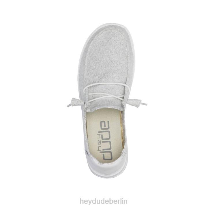 Wendy Stretch Hey Dude Männer 8JFX124 Schuhe strahlend weiß