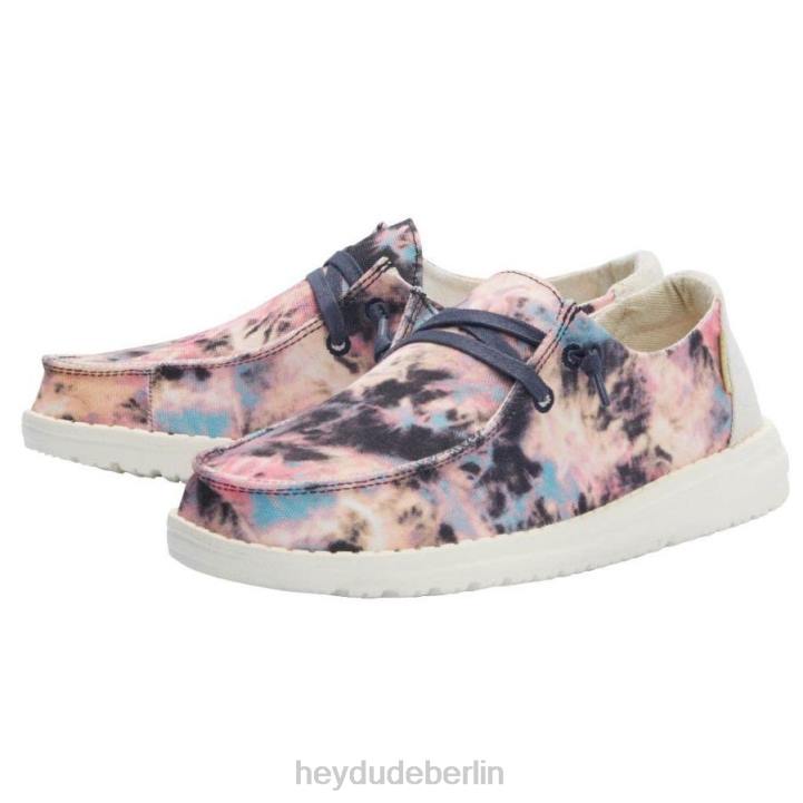 Wendy Tie Dye Hey Dude Männer 8JFX188 Schuhe Marinerosa