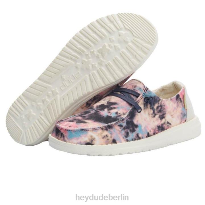 Wendy Tie Dye Hey Dude Männer 8JFX188 Schuhe Marinerosa