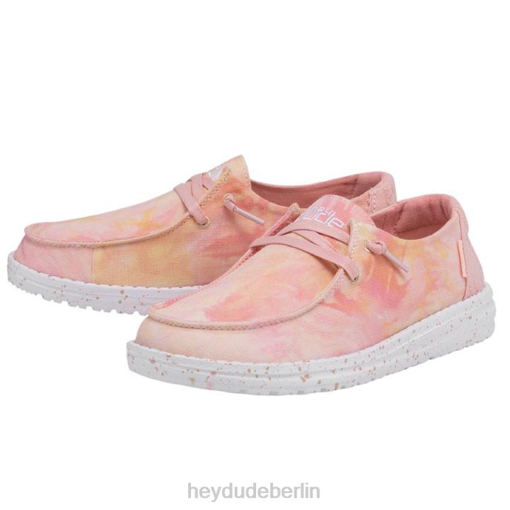 Wendy Tie Dye Hey Dude Männer 8JFX79 Schuhe Zitronen-Ombre