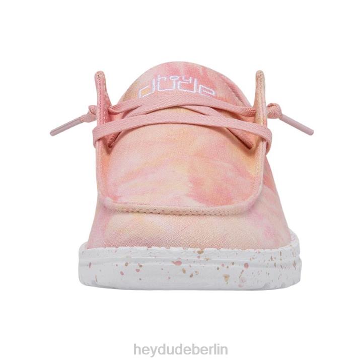 Wendy Tie Dye Hey Dude Männer 8JFX79 Schuhe Zitronen-Ombre