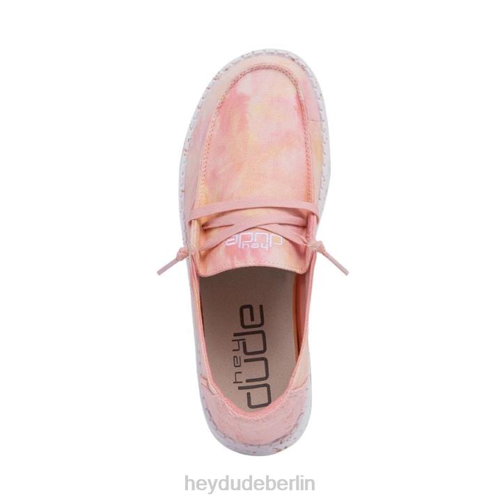 Wendy Tie Dye Hey Dude Männer 8JFX79 Schuhe Zitronen-Ombre