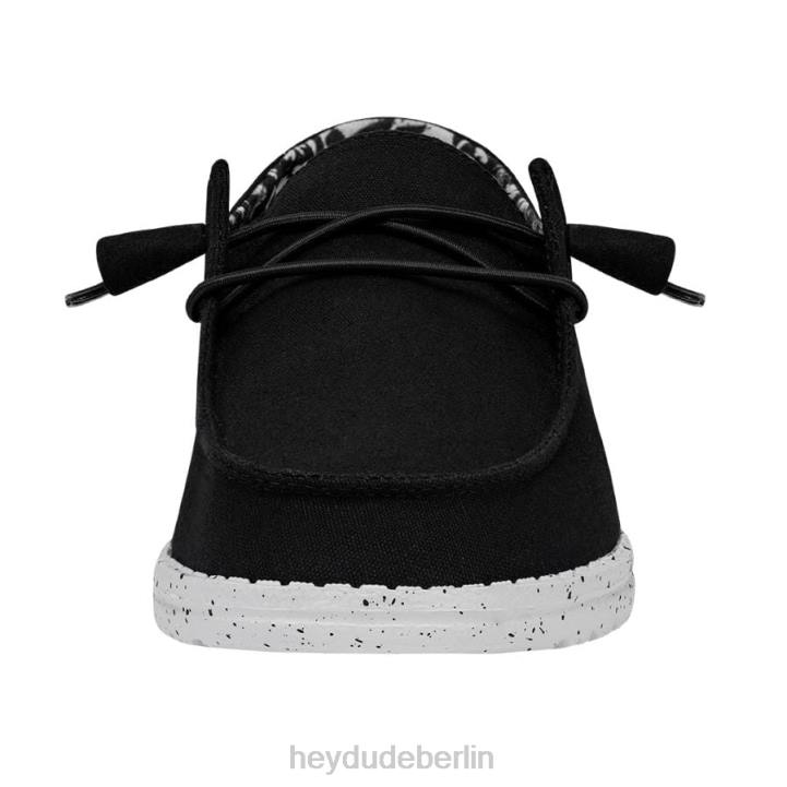 Wendy Wide Hey Dude Männer 8JFX109 Schuhe schwarze Odyssee